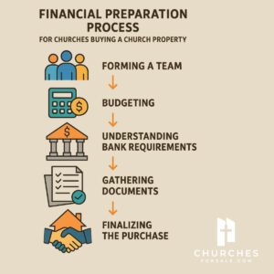 Step-by-step financial preparation guide for churches buying property in Arizona, Oregon, Texas, and Oklahoma